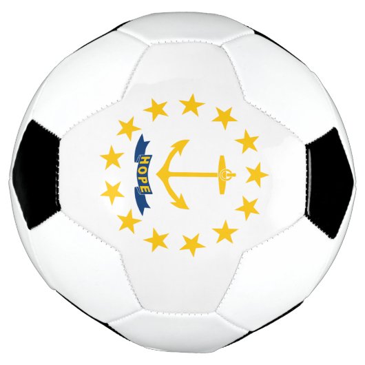 Rhode Island State Flag Voetbal (Gedraaid)