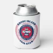 Rhode Island State Pride Monogram Glacière (Can devant)