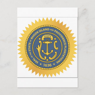 Rhode Island State Seal Briefkaart