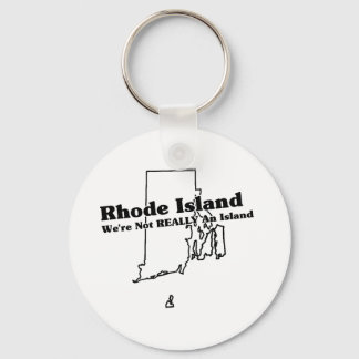 Rhode Island State Slogan Sleutelhanger