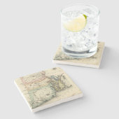 Rhode Island Stenen Onderzetter (Zijkant)