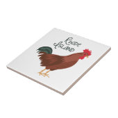 Rhode Island Tegeltje (Zijkant)