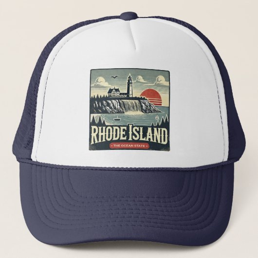 Rhode Island Trucker Pet (Voorkant)