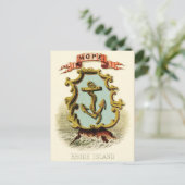 Rhode Island Vintage - landwapen Briefkaart (Staand voorkant)