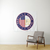 Rhode Island Wandkleed (In Situ (horizontaal))