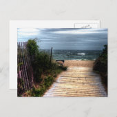 Rhode Island, Weekapaug Afbeelding Briefkaart (Voorkant / Achterkant)