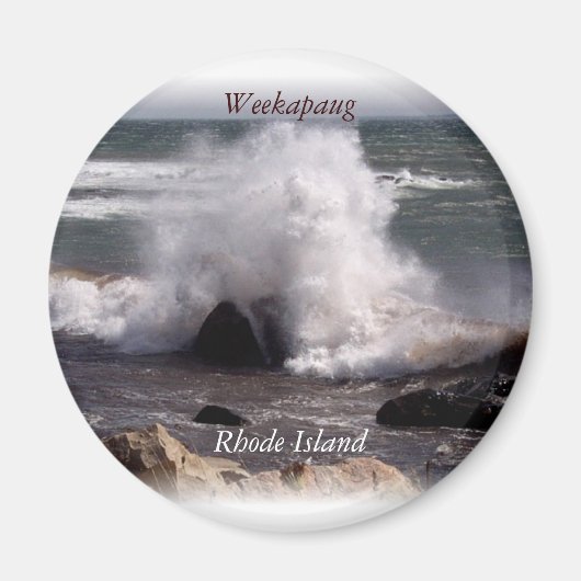 Rhode Island, Weekapaug Magneet (Voorkant)