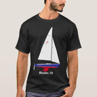 Rhodes 19 Zeilboot T-shirt