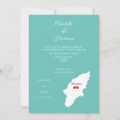 Rhodes Destination Mariage Invitation (Devant)
