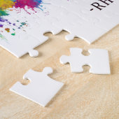 Rhodes Greece Skyline Legpuzzel (Zijkant)