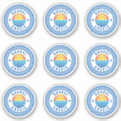 Rhodes Island, Grèce Sticker à pack multiple (Devant)