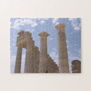 Rhodes Lindos Amphitheater Griekenland Legpuzzel