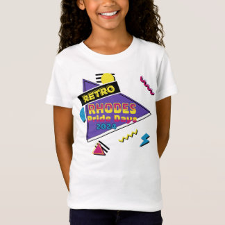 Rhodes Pride Dagen 2024 Retro Rhodes T-shirt