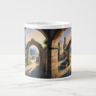 Rhodes Reverie: Sunset Archway charme Extra Grote Beker