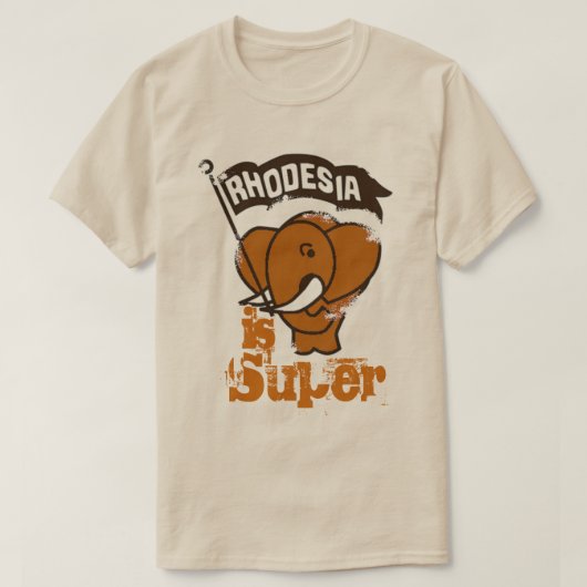 RHODESIA 1965  T-SHIRT (Design voorkant)