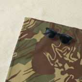 Rhodesian Brushstroke CAMO Strandlaken (In situ)