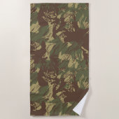 Rhodesian CAMO Beach Towel Strandlaken (Voorkant)