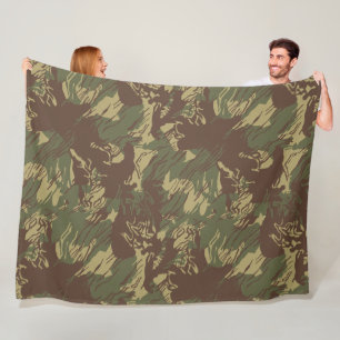 Rhodesian CAMO Fleece Blanket