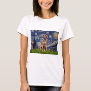 Rhodesian Ridgeback 1 - Sterrennacht T-shirt
