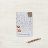 Rhodesian Ridgeback Ate Plan de leçon post-it Note (Sur un bureau)