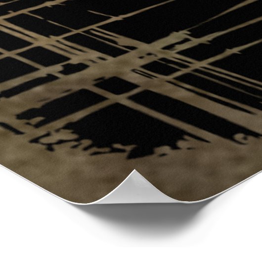 Rhodesian Ridgeback avec Poster Lion (Coin)