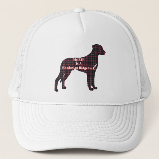 Rhodesian Ridgeback BFF-Pet Trucker Pet (Voorkant)