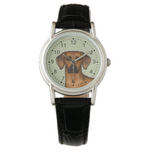 Rhodesian Ridgeback Bruine Afrikaanse Leeuw Hond K Horloge