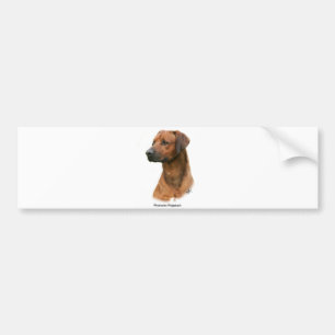 Rhodesian Ridgeback Bumpersticker