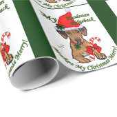 Rhodesian Ridgeback Christmas Cadeaupapier (Rol Hoek)
