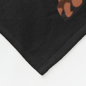 Rhodesian Ridgeback Christmas Lights Xmas Dog Love Fleece Deken (Hoek)