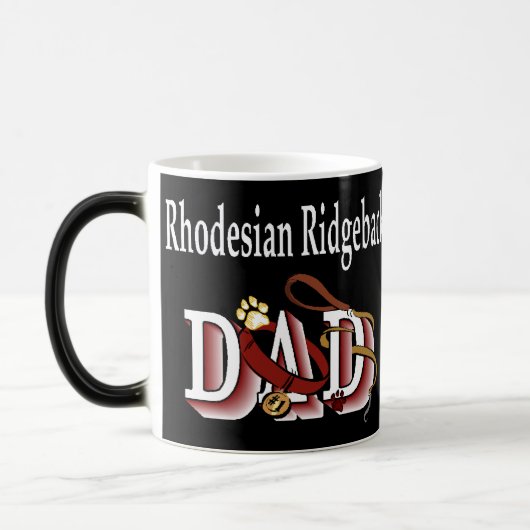 Rhodesian Ridgeback Dad Gifts Magische Mok (Links)