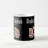 Rhodesian Ridgeback Dad Gifts Magische Mok (Center)