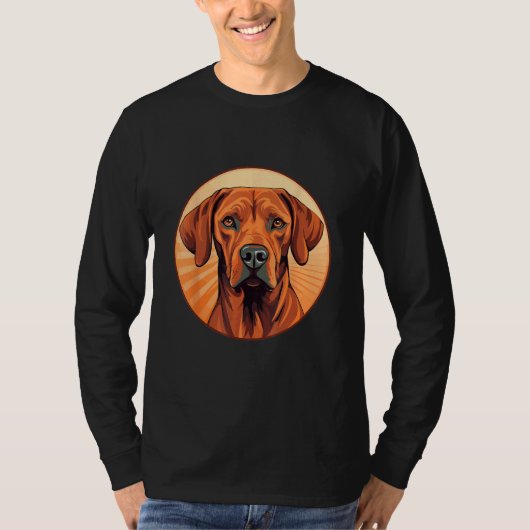 Rhodesian Ridgeback Dog Cute Dog Breed 1 T-shirt (Voorkant)