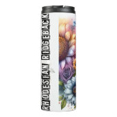 Rhodesian Ridgeback Floral Harmony Thermosbeker (Achterkant)
