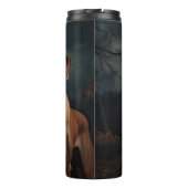 Rhodesian Ridgeback Halloween Scary Thermosbeker (Achterkant)