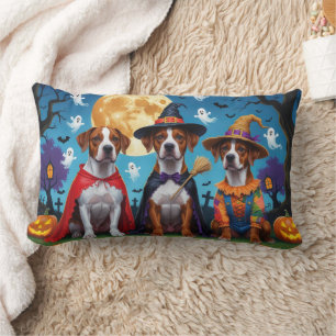 Rhodesian Ridgeback Honden Pompoen Halloween Grapp Kussen