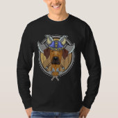 Rhodesian Ridgeback I Valhalla I Viking T-shirt (Voorkant)