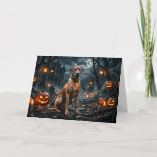 Rhodesian Ridgeback in de kaart van het Geheime Bo