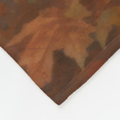 Rhodesian Ridgeback in herfst laat Herfst inspirer Fleece Deken (Hoek)