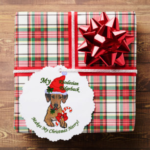 Rhodesian Ridgeback Kerstcadeaus Ornament