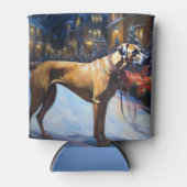 Rhodesian Ridgeback Kerstfeest Seizoen Blikjeskoeler (Voorkant)