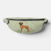 Rhodesian Ridgeback mignon Chien Lion Africain Ver (Poser)