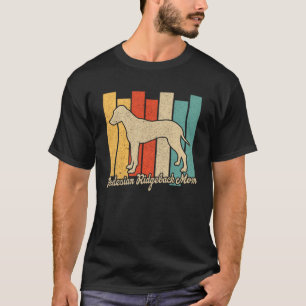 Rhodesian Ridgeback Moeder  Retro Dog Mama Mot T-shirt