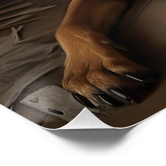 Rhodesian Ridgeback Pumpkins Halloween Scary Perfect Poster (Hoek)