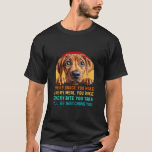 Rhodesian Ridgeback Puppy Dog Mam Papa Mama Cadeau T-shirt