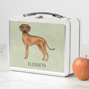 Rhodesian Ridgeback Schattige Bruine Hond Met Naam