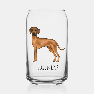 Rhodesian Ridgeback Schattige Bruine Leeuw Hond Me Blikvorm Glas