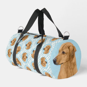 Rhodesian Ridgeback Schilderij Red Wheaten Dog Art Plunjezak
