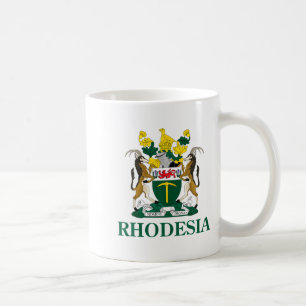 Rhodesië Wapen Van Zimbabwe Grappig Zuid-Afrika Koffiemok