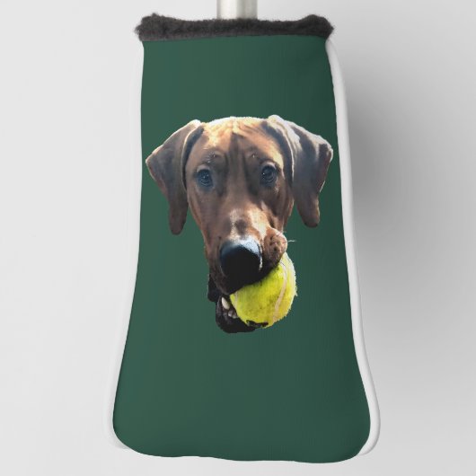 Rhodezisch Ridgeback Golf Head-Hoesje Golfheadcover (Draai 90)